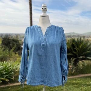 Old Navy Light Blue Blouse